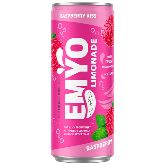EMYO LIMONADE RASPBERRY KISS 330ML