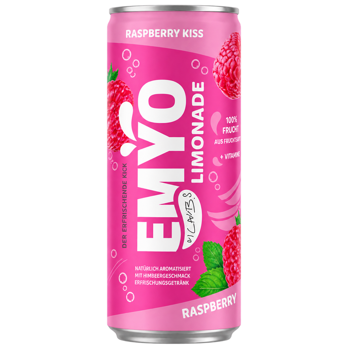 EMYO LIMONADE RASPBERRY KISS 330ML