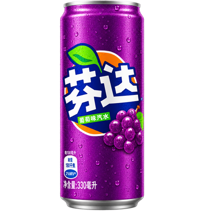 FANTA GRAPE CHINA 330ML