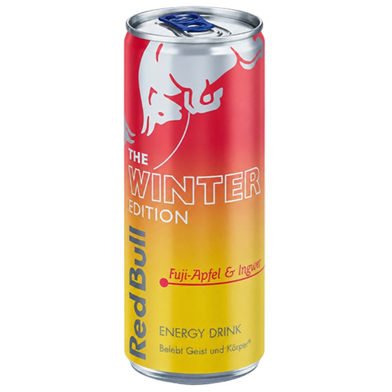 RED BULL FUJI-APFEL & INGWER WINTER EDITION 2025