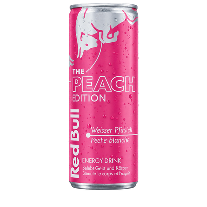 RED BULL PEACH EDITION WEISSER PFIRSICH 250ML