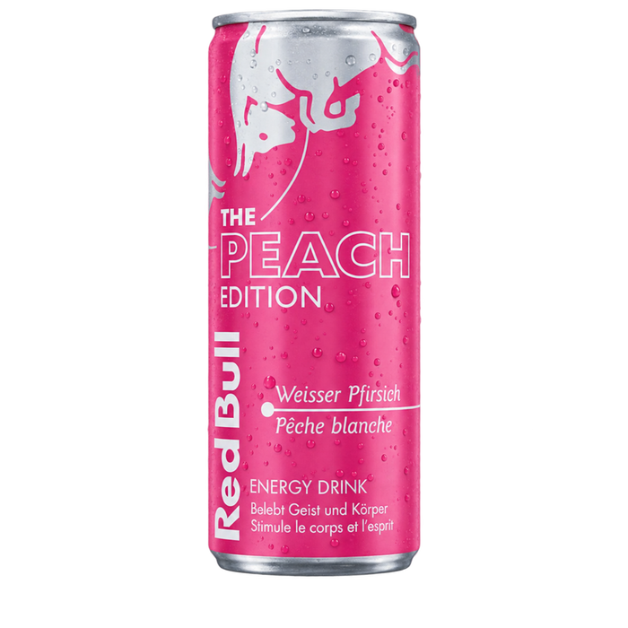 RED BULL PEACH EDITION WEISSER PFIRSICH 250ML