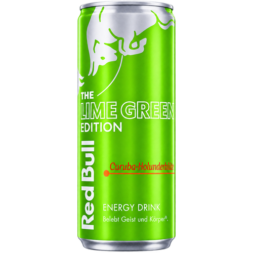 RED BULL LIME GREEN EDITION CURUBA-HOLUNDERBLÜTE 250 ML
