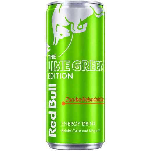 RED BULL LIME GREEN EDITION CURUBA-HOLUNDERBLÜTE 250 ML