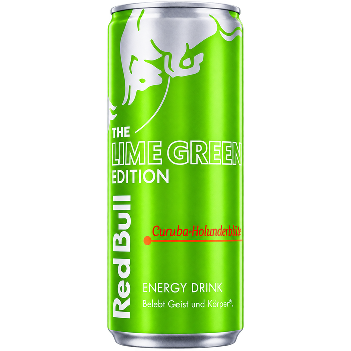 RED BULL LIME GREEN EDITION CURUBA-HOLUNDERBLÜTE 250 ML