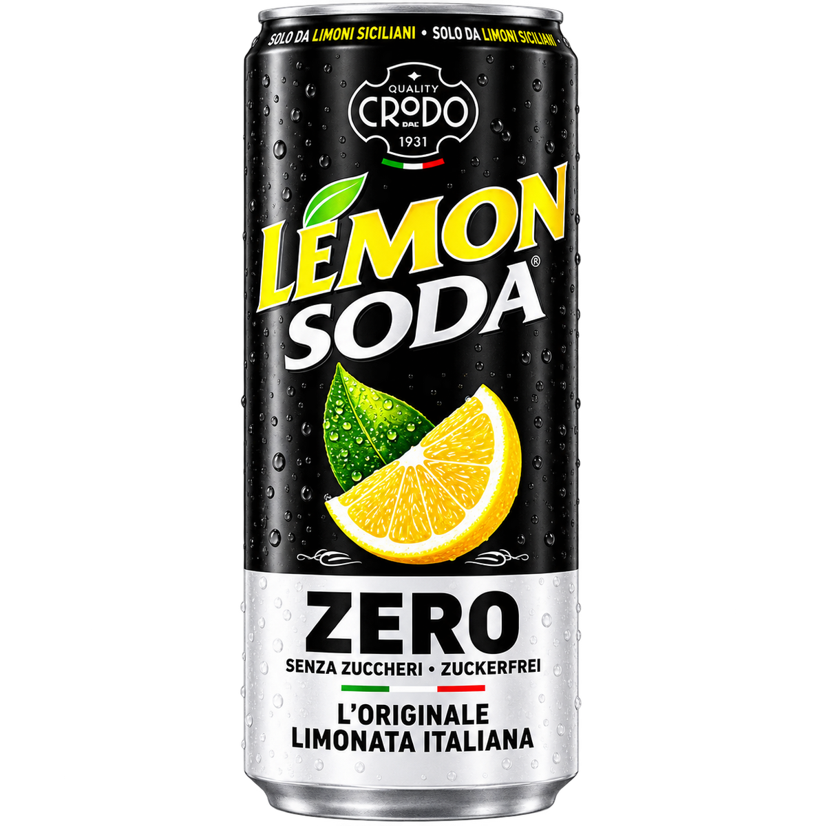 CREDO LEMON SODA ZERO 330ML