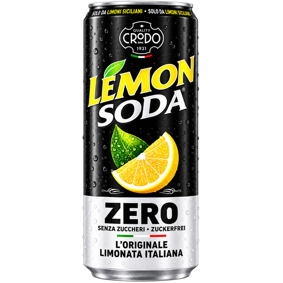 CREDO LEMON SODA ZERO 330ML