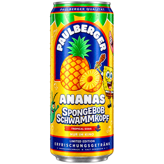PAULBERGER ANANAS SPONGEBOB SCHWAMMKOPF 330ML