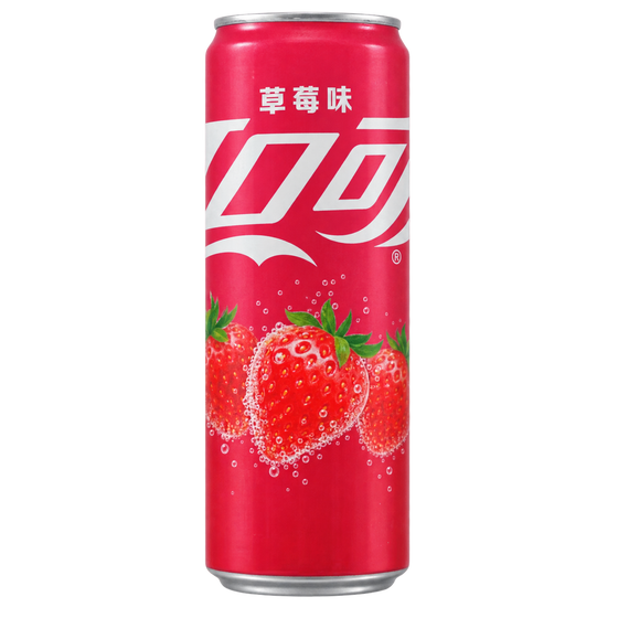 COCA COLA STRAWBERRY CHINA 330ml