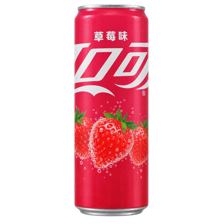 COCA COLA STRAWBERRY CHINA 330ml