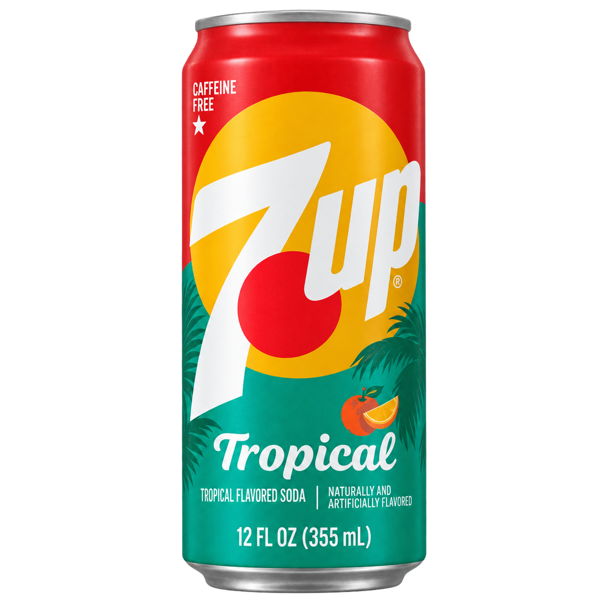 7UP TROPICAL USA 355ML