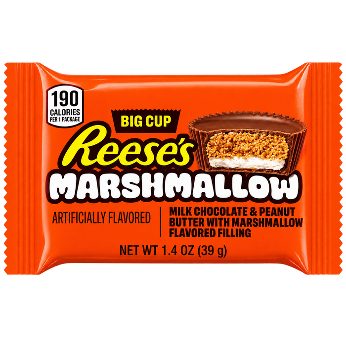 REESE'S MARSHMALLOW BIG CUP PEANUT BUTTER CUP 39 G