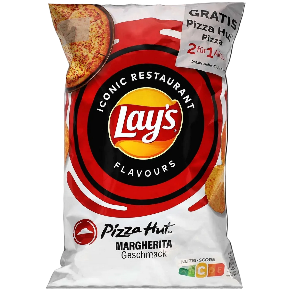 LAY'S PIZZA HUT MARGHERITA GESCHMACK 150 Gw