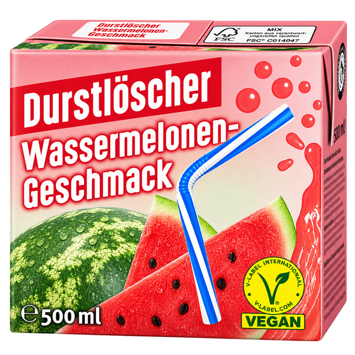 DURSTLÖSCHER WASSERMELONE - 500ML