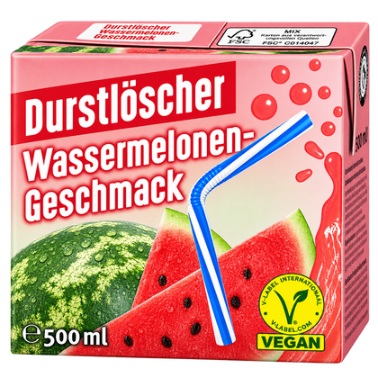 DURSTLÖSCHER WASSERMELONE - 500ML