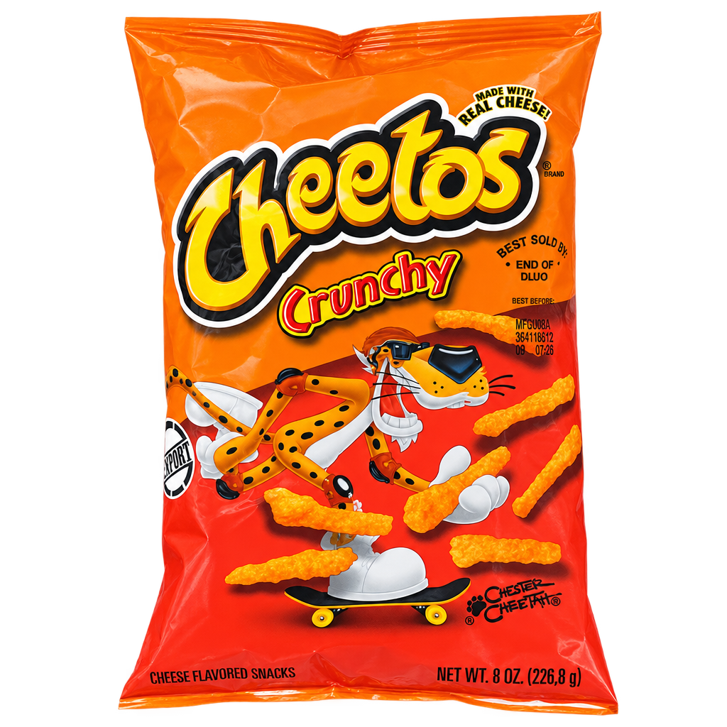 CHEETOS CRUNCHY CHEESE FLAVORED SNACKS 226,8 G