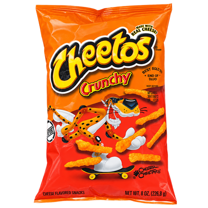 CHEETOS CRUNCHY CHEESE FLAVORED SNACKS 226,8 G