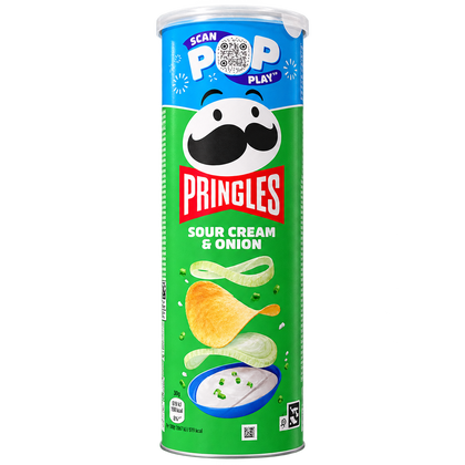 PRINGLES SOUR CREAM & ONION 165 G