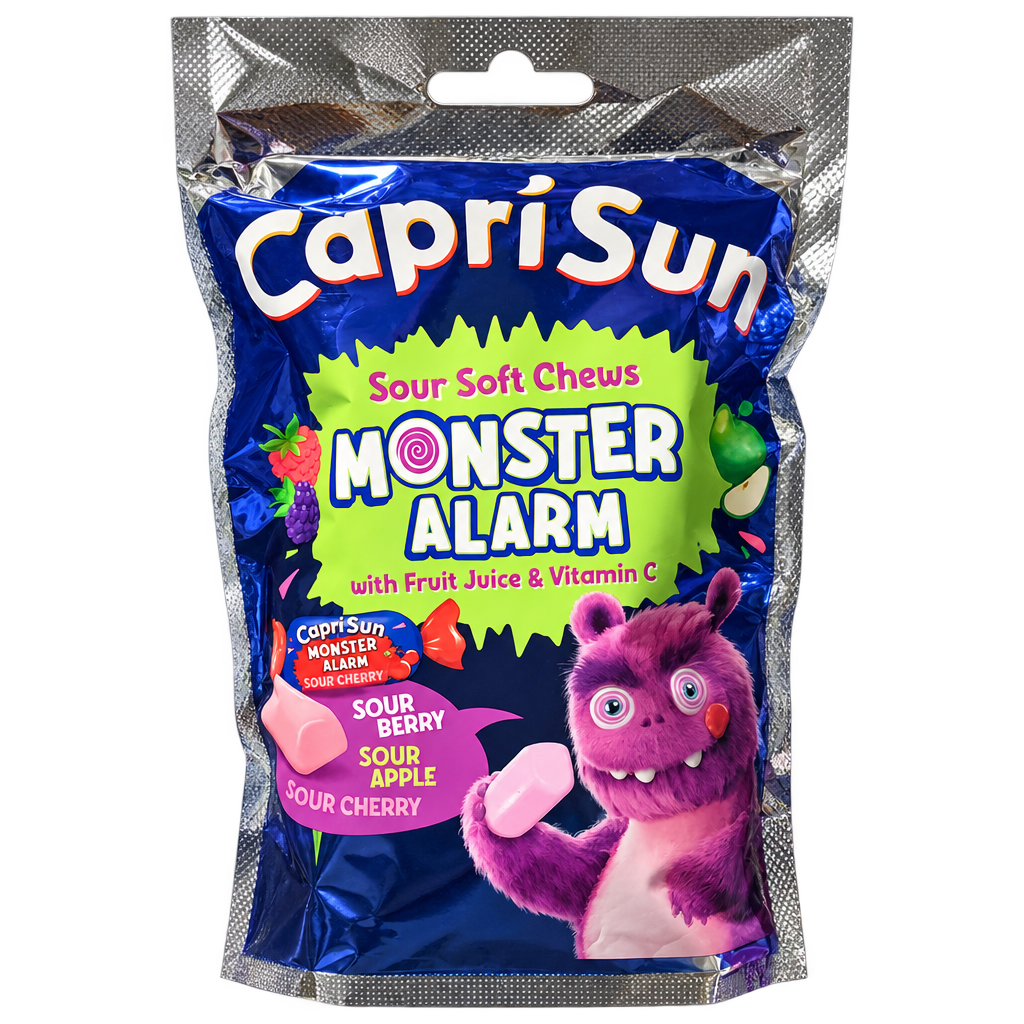 CAPRI-SUN SOUR SOFT CHEWS MONSTER ALARM 147 G