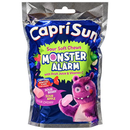 CAPRI-SUN SOUR SOFT CHEWS MONSTER ALARM 147 G