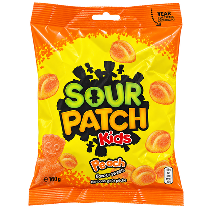 SOUR PATCH KIDS PEACH 160 G