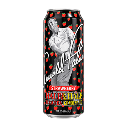 ARIZONA ARNOLD PALMER STRAWBERRY HALF & HALF ICED TEA LEMONADE 650 ML
