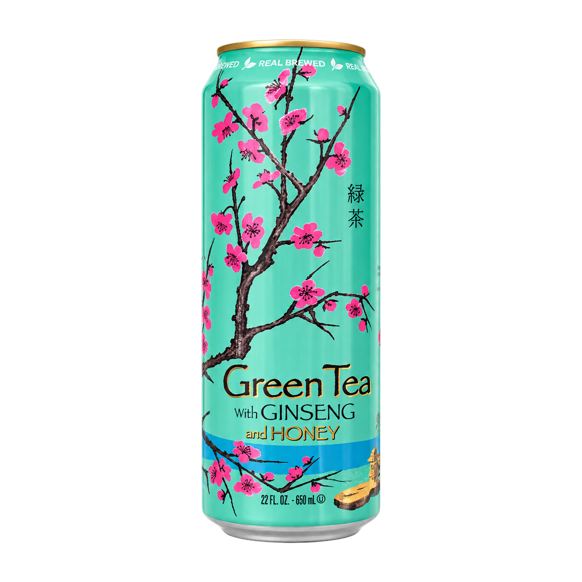 ARIZONA GREEN TEA WITH GINSENG & HONEY 650 ML