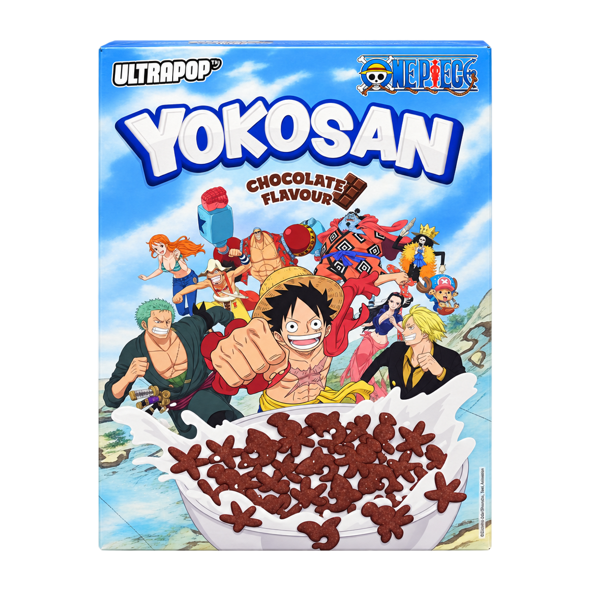 ULTRAPOP YOKOSAN ONE PIECE SCHOKOLADENGESCHMACK 350 G
