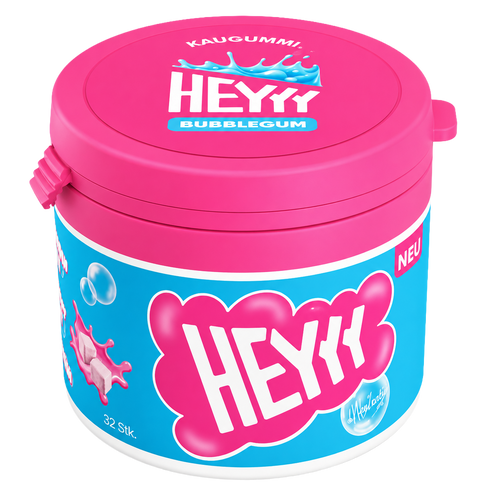 HEYYY GUMS KAUGUMMI BUBBLEGUM 68G